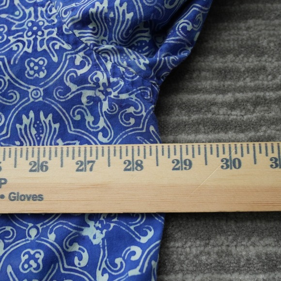 Johari West Shirt Men Blue Green Casual Button Up Short Sleeve Lot Of 2 3XLT - Picture 9 of 11